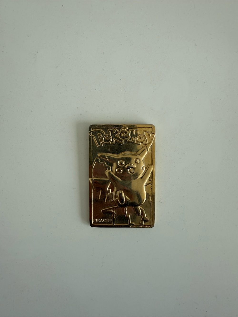 Pokémon Pikachu Gold Collectible - Gold